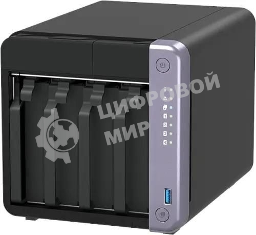 Сетевое хранилище NAS Qnap TS-432X-4G 4-bay настольный Alpine AL-524