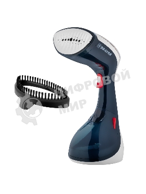 Отпариватель Brayer BR4123 черный/белый, 1630 Вт, 25 г/мин, 270 мл
