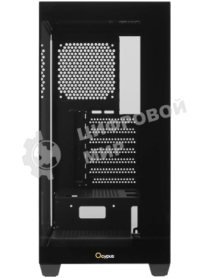 Компьютерный корпус Ocypus Gamma C72 BK ATX/win/black/no PSU/Tempered Glass