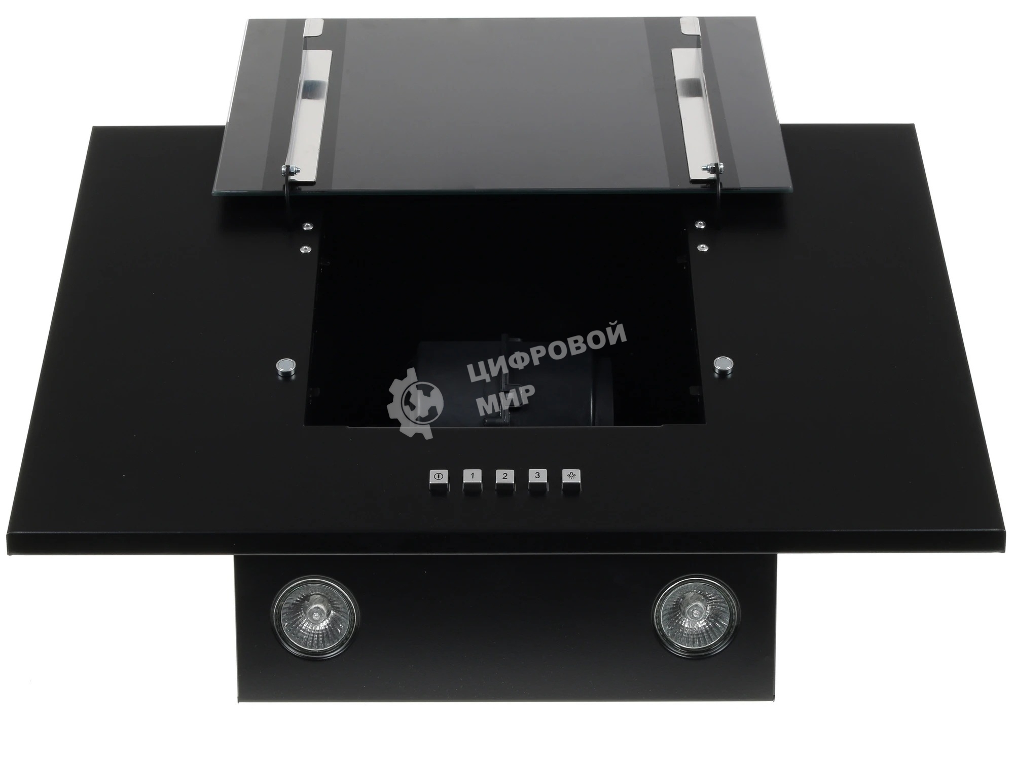 Вытяжка наклонная Maunfeld Tower C 60 черный, 60 см, 650 куб. м/ч, 51 дБ