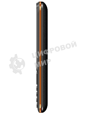 Мобильный телефон BQ 2820 Step XL+ черный/оранжевый