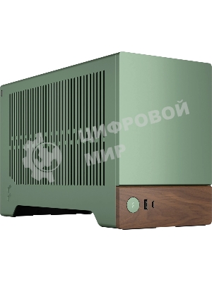 Компьютерный корпус без блока питания Fractal Design Terra, Mini-Tower, no fans, 1xUSB-A 3.0 + 1xUSB 3.2 Type-C, SFX PSU Support, mITX Jade