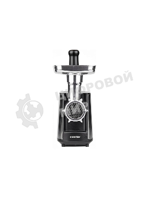 Мясорубка электрическая Centek CT-1617 серый, 2000 Вт, 2.0 кг/мин, реверс, защита от перегрузки, металлический лоток, насадки - 4