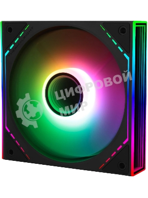 Кулер для корпуса Thermalright TL-M12R-S Reverse (124x120x25mm, 4-pin PWM, ARGB, 34.43CFM, 23.2dBA, 1500RPM, черный)