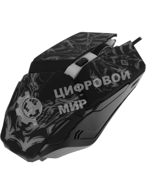 Мышь проводная Defender Prototype GM-670L черный, 2400 dpi, USB, кнопки - 6