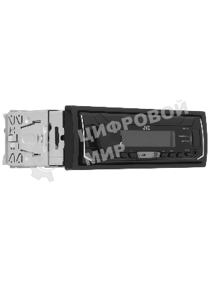 Автомагнитола JVC KD-X152M, 1 DIN, USB Type-A, AUX, съёмная панель
