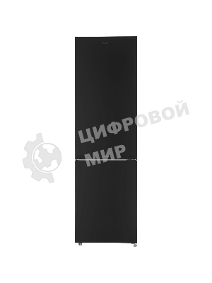 Холодильник Candy CFN6200B черный двухкамерный 243/91л морозилка снизу, No Frost