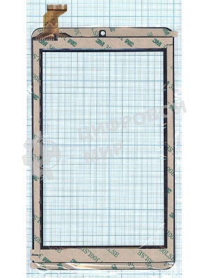 Сенсорное стекло (тачскрин) HSCTP-802-7-V0, черное