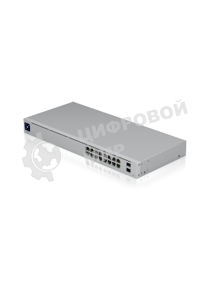 Коммутатор Ubiquiti UniFi USW-16-POE 2SFP 8PoE+ 42W управляемый