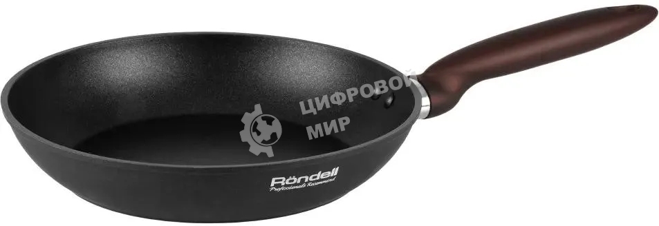 Сковорода Rondell Tierno RDA-1577, 28 см, без крышки, черный