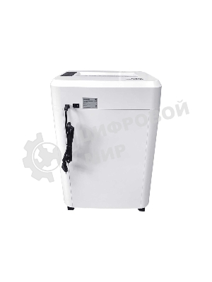 Шредер Office Kit S210N 3,9x38 белый (секр.P-4) фрагменты 16лист. 35лтр. скрепки скобы пл.карты CD