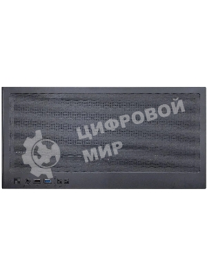 Компьютерный корпус 1STPLAYER MIKU Mi5 ARGB Black, mATX, 3x120мм ARGB fans