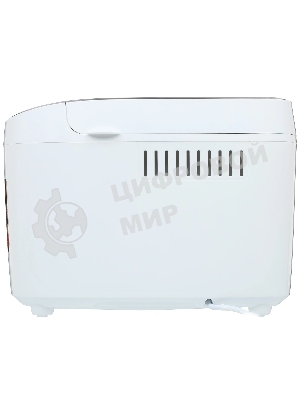 Хлебопечка Centek CT-1415 (бел/сталь) 1500 г БОЛЬШОЙ ОБЪЕМ, 860Вт, 15 программ, таймер, LCD, окошко