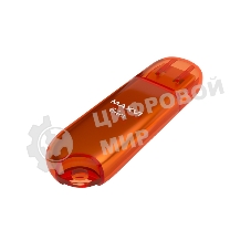 Флешка USB Maxvi P1 orange (FD64GBUSB20C10P1), 64Gb, USB 2.0, R/W 12/5, оранжевый