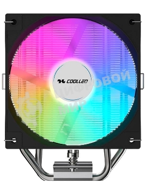 Вентилятор для процессора Coolleo CPU Cooler Etian CL-P50i-DIG-ARGB Intel: LGA 115X/1200/1700/1851 AMD: AM4/AM5 235W TDP