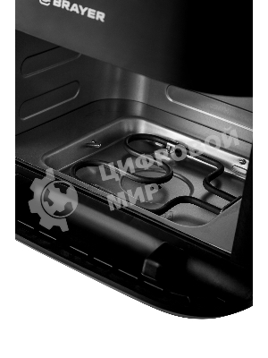 Аэрогриль Brayer BR2057 черный, 2200 Вт, 8.5 л, сенсор, 10 программ