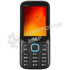 Мобильный телефон BQ 2820 Step XL+ черный/синий
