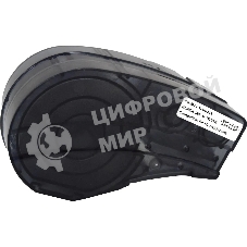 Картридж ленточный Cactus CS-M21-125C342 черный шрифт, белый фон (6 мм, 2.1 м) для Brady BMP21-PLUS, BMP21, BMP21-LAB