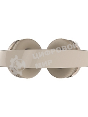 Беспроводные наушники MORE CHOICE HW33 бежевый, накладные, Bluetooth, до 6 ч