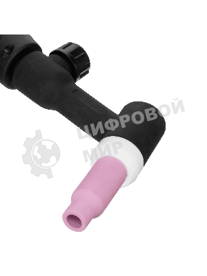 Горелка сварочная Denzel TIG WP17V, прямое подключение к баллону, 4 метра