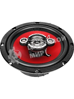 Колонки автомобильные Ural DDB AS-D1741 190Вт 16см (6.5дюйм) (ком.:2кол.) коаксиальные четырехполосные