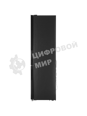 Холодильник Candy CFN6200B черный двухкамерный 243/91л морозилка снизу, No Frost