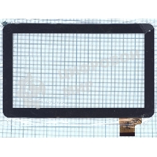 Сенсорное стекло (тачскрин) YTG-P10019-F4, черное