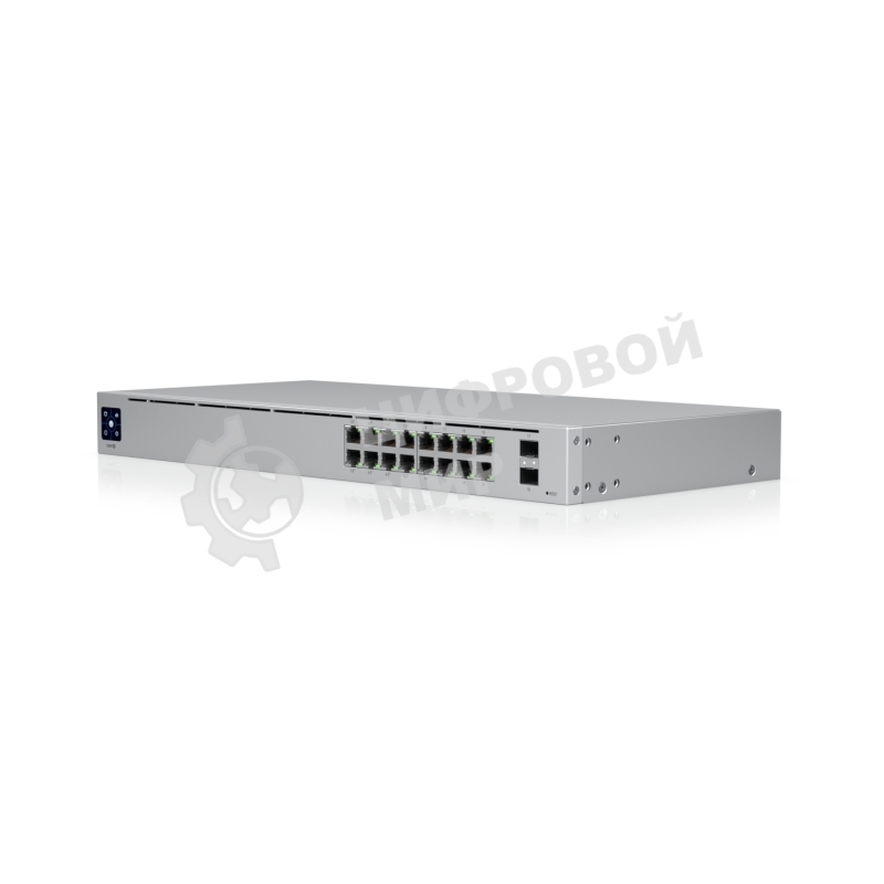 Коммутатор Ubiquiti UniFi USW-16-POE 2SFP 8PoE+ 42W управляемый