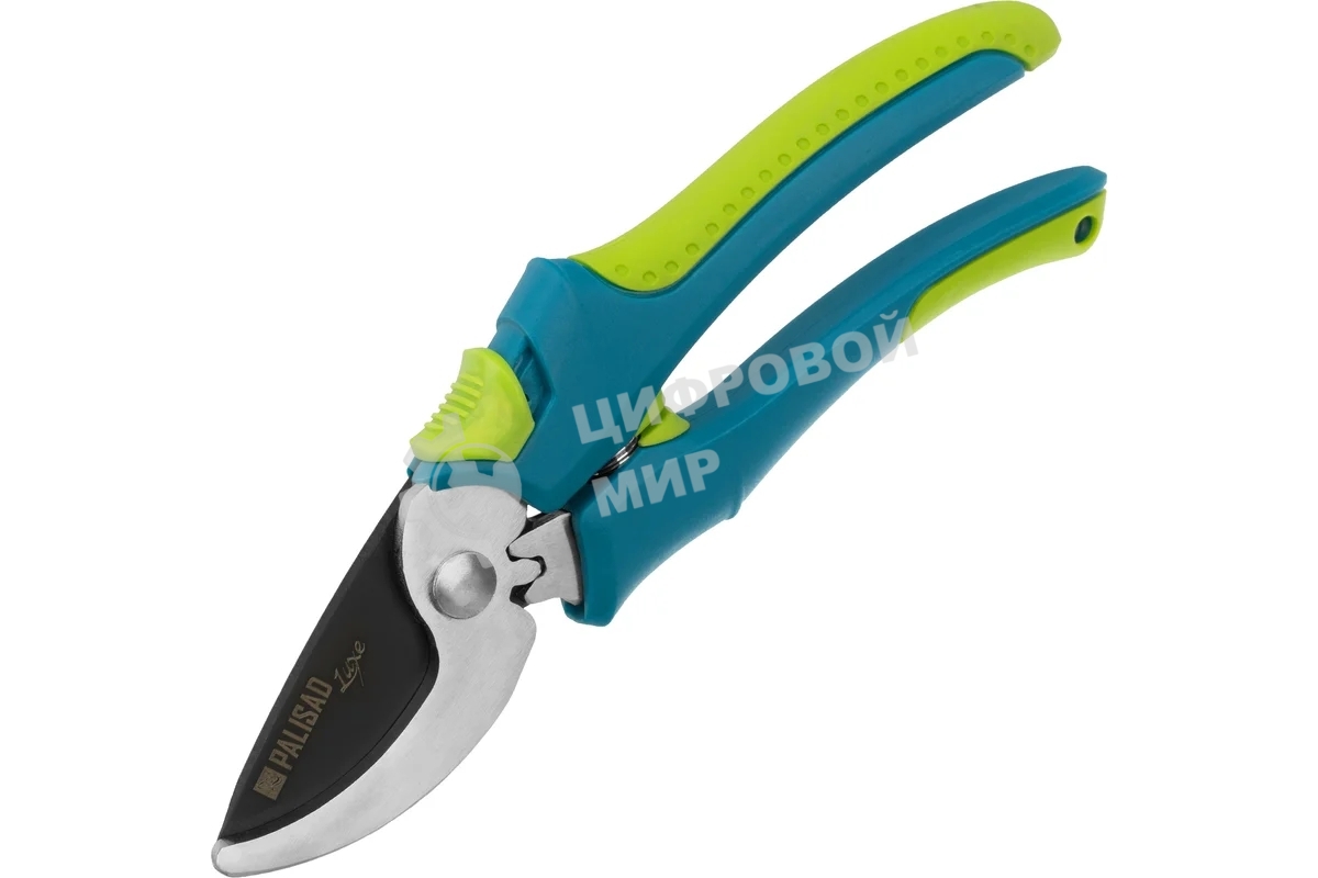 Секатор прямого реза Palisad LUXE 215 мм, двухкомпонентные рукоятки