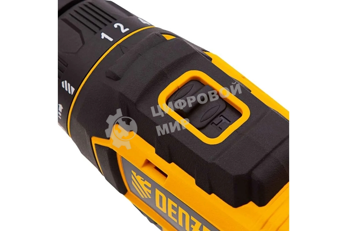 Дрель-шуруповерт Denzel CDL-18-02BM, Аккумуляторная, 18В, 2 АКБ, Кейс
