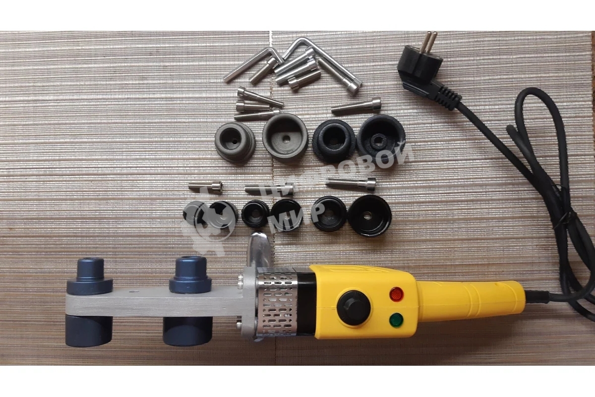 Аппарат для сварки пласт, труб DWP-800, Х-PRO, 800Вт Denzel 94207