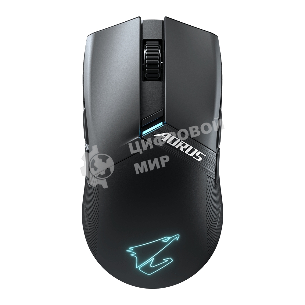 Мышь беспроводная/проводная Gigabyte GM-AORUS M6 черный, 26000 dpi, радиоканал, USB, кнопки - 8