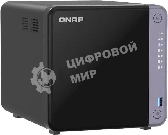 Сетевое хранилище NAS Qnap TS-432X-4G 4-bay настольный Alpine AL-524