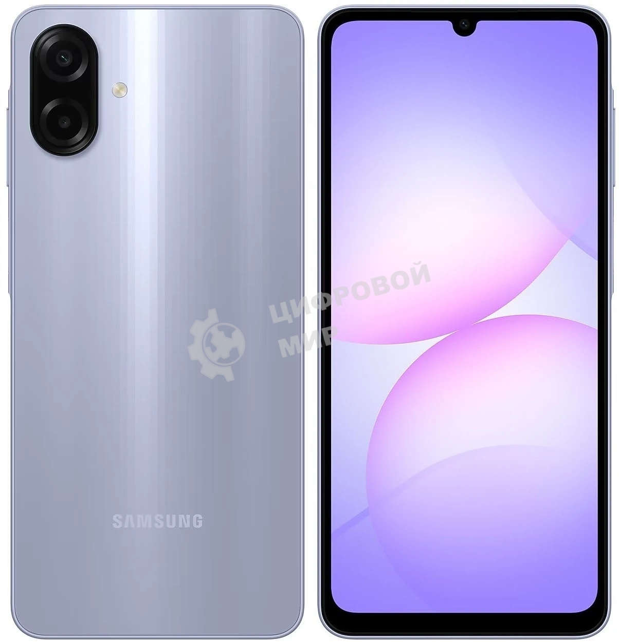 Смартфон Samsung Galaxy A07 4/128Gb, фиолетовый