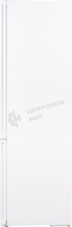 Холодильник Weissgauff CBN2WB1W2 INVERTER белый двухкамерный 280/108л морозилка снизу, No Frost