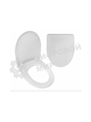 Сиденье для унитаза САМАРА с пластиковыми креплениями