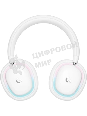 Гарнитура Logitech G735 белый, беспроводная, Bluetooth/USB, до 56 ч, подсветка