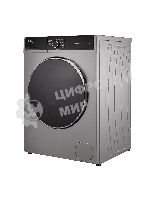 Стиральная машина Korting KWD 58L1496S серебристый, загрузка фронтальная 9 кг, 1400 об/мин., класс: А