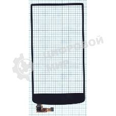 Сенсорное стекло (тачскрин) для OPPO N1, черное