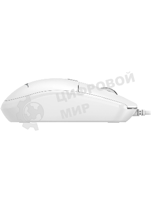 Мышь проводная Acer OMW401 белый, 2000 dpi, USB, кнопки - 4