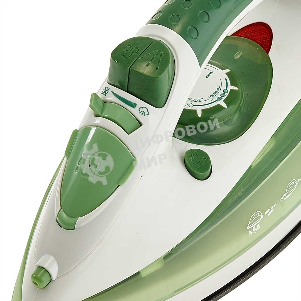 Утюг ВАСИЛИСА У2-2000 белый с зеленым