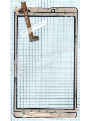 Сенсорное стекло (тачскрин) HSCTP-827-8-V1, черное