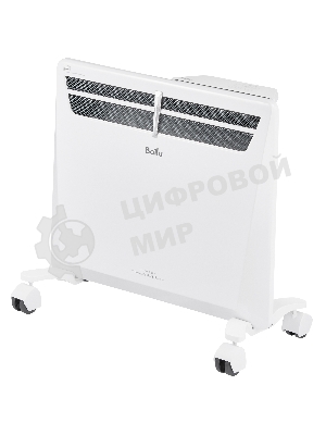 Комплект Ballu Transformer с блоком управления и шасси BEC/EVU-1000-4E белый, 1000 Вт, 15 м2, дисплей, термостат, WiFi