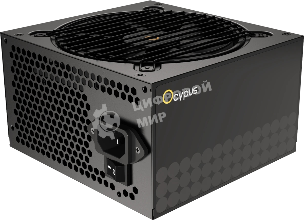 Блок питания 850W Ocypus Gaммa P850 BK (ATX, 80 PLUS, APFC, 20+4 pin, 120мм fan, PCI-E 6+2Px4, 6xSATA) (Gaммa-P850-W1HDBK024X-EU)