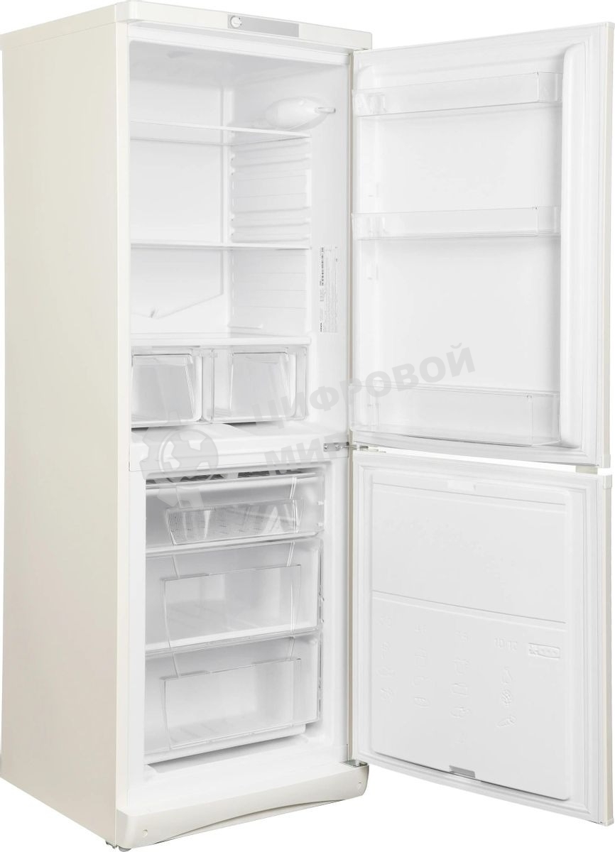 Холодильник Stinol STS 167 E бежевый двухкамерный 195/104 л морозилка снизу