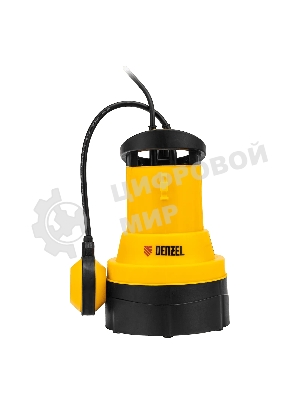 Дренажный насос для чистой воды Denzel DPB400, 400 Вт, подъем 11 м, 5500 л/ч
