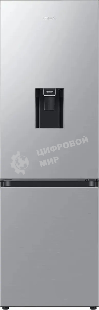 Холодильник Samsung RB34C632ESA/EF графит двухкамерный 227/114л морозилка снизу, No Frost