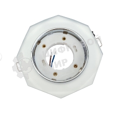 Встраиваемый точечный светильник G216 CH/WH хром/матовый GX53+3W(LED WHITE)