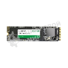 Накопитель SSD NVMe CBR SSD-512Gb-M.2-LT22, 512Gb, M.2 2280, PCIe 3.0 x4, R/W 2100/1600