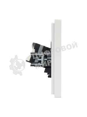 Розетка компьютерная 2-ая RJ45 кат.5E IEK FORTE&PIANO FP233 белый